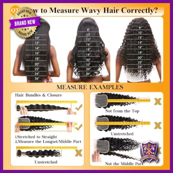 26in Brazilian Virgin Loose Wave Human Hair Bundle 100% Unprocessed main image 7